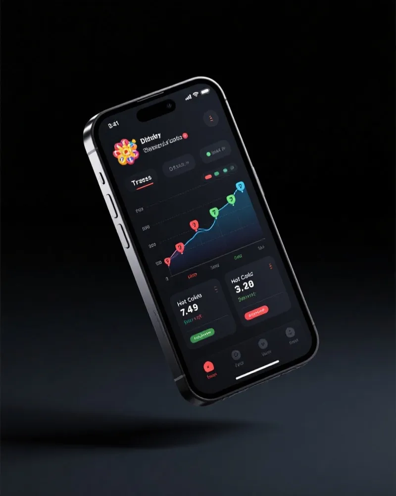 移动端App界面展示